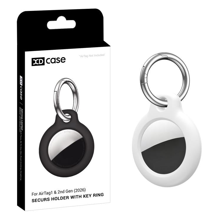 غطاء حماية صلب من XDcase بلون صلب مع حلقة مفاتيح، 1 قطعة (أسود)، 1 قطعة (أبيض)، 1 قطعة (أحمر وردي)، 1 قطعة (أزرق)، 1 قطعة (وردي)، 1 قطعة (أخضر عسكري)