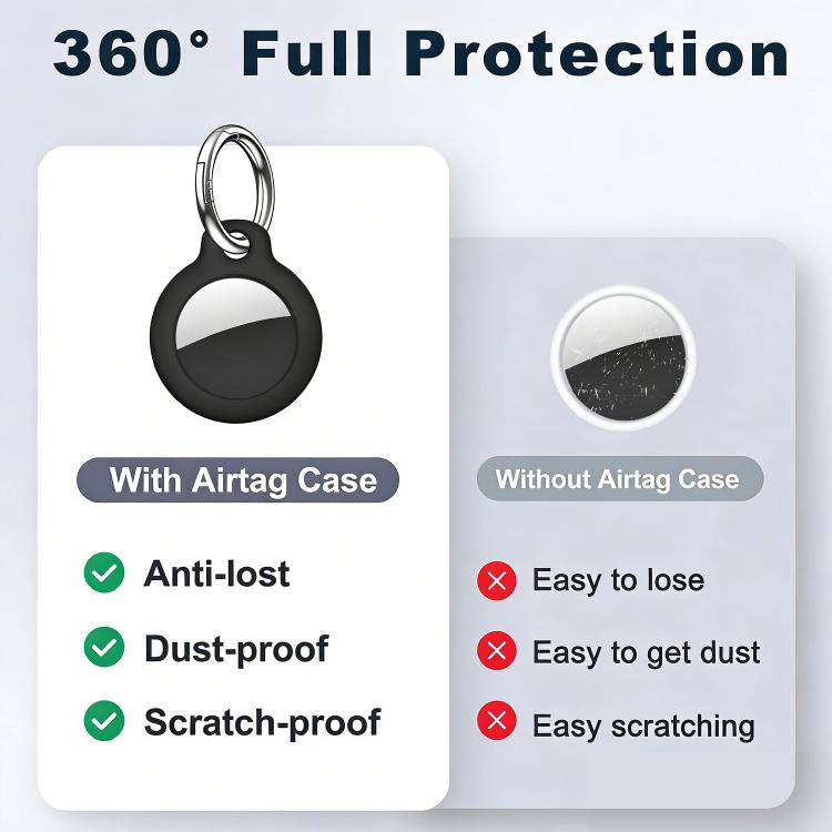 غطاء حماية صلب من XDcase بلون صلب مع حلقة مفاتيح، 1 قطعة (أسود)، 1 قطعة (أبيض)، 1 قطعة (أحمر وردي)، 1 قطعة (أزرق)، 1 قطعة (وردي)، 1 قطعة (أخضر عسكري)