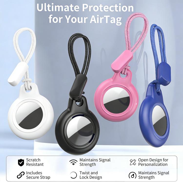 غطاء حماية صلب من XDcase بلون صلب مع حزام، 1 قطعة (أسود)، 1 قطعة (أبيض)، 1 قطعة (أحمر وردي)، 1 قطعة (أزرق)