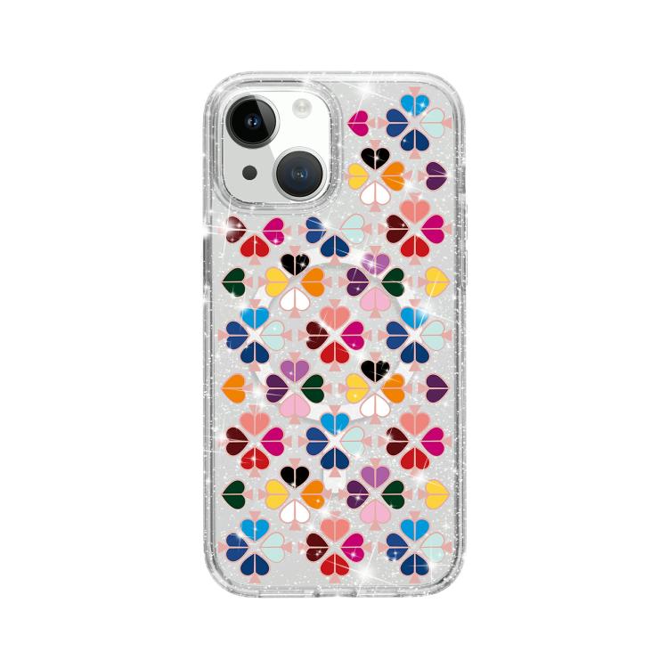 حافظة هاتف مغناطيسية بنمط قلب أحمر كريستالي لامع، لهاتف iPhone 15، لهاتف iPhone 14 Plus، لهاتف iPhone 14، لهاتف iPhone 14 Pro، لهاتف iPhone 14 Pro Max، لهاتف iPhone 13 Pro Max، لهاتف iPhone 13 Pro، لهاتف iPhone 13