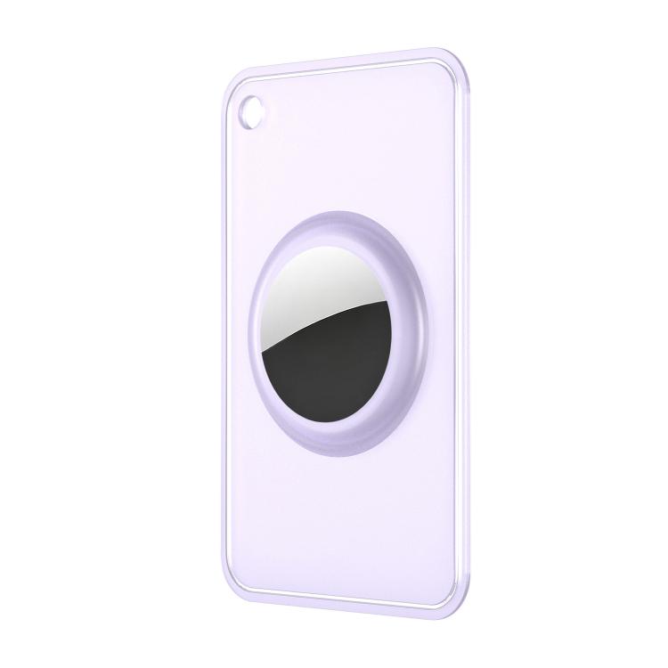حافظة واقية رقيقة للغاية بتصميم محفظة بطاقات من TPU من XDcase، لطراز AirTag الجيل الثاني / الجيل الأول