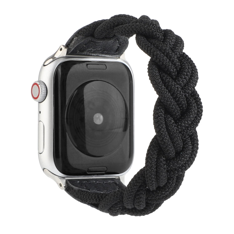 Elastic Woven Watchband For Apple Watch Series 6 & SE & 5 & 4 40mm / 3 & 2 & 1 38mm, 120mm, 130mm, 150mm