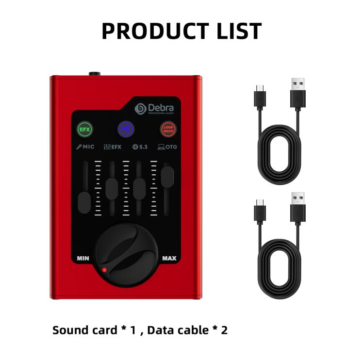DEBRA GBA Live Recording Mini Sound Card