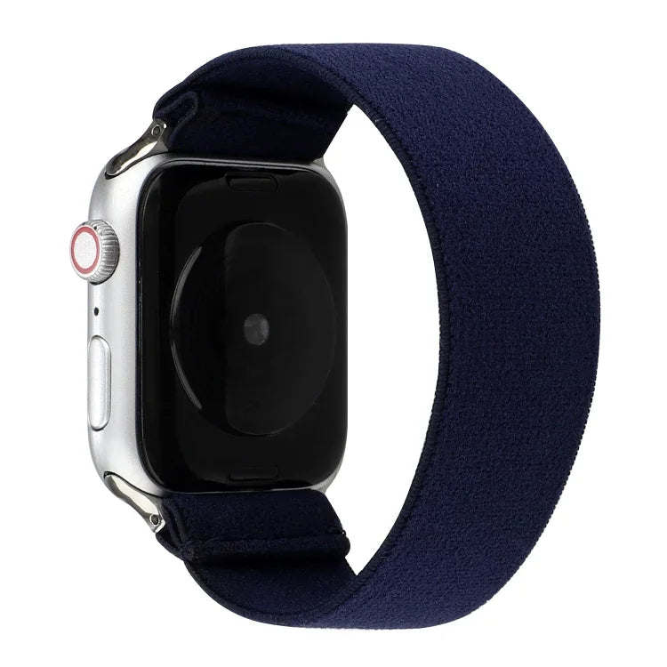 Solid Color Silicone Replacement Strap Watchband, For Apple Watch Series 7  41mm / & 6 & SE & 5 & 4 40mm, For Apple Watch Series  7  45mm / & 6 & SE & 5 & 4 44mm