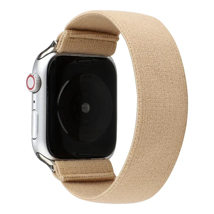 Solid Color Silicone Replacement Strap Watchband, For Apple Watch Series 7  41mm / & 6 & SE & 5 & 4 40mm, For Apple Watch Series  7  45mm / & 6 & SE & 5 & 4 44mm