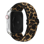 سوار ساعة بإبزيم بنمط عرقي لسلسلة Apple Watch 6 & SE & 5 & 4 بمقاس 40مم / 3 & 2 & 1 بمقاس 38مم، لسلسلة Apple Watch 7 بمقاس 41مم / 6 & SE & 5 & 4 بمقاس 40مم / 3 & 2 & 1 بمقاس 38مم