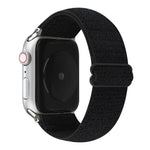 سوار ساعة نايلون بلون صلب لسلسلة Apple Watch 6 & SE & 5 & 4 بمقاس 40مم / 3 & 2 & 1 بمقاس 38مم، لسلسلة Apple Watch 7 بمقاس 41مم / 6 & SE & 5 & 4 بمقاس 40مم / 3 & 2 & 1 بمقاس 38مم