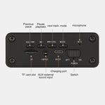 W5C Subwoofer Wooden Clock Bluetooth Speaker, Support TF Card & 3.5mm AUX, Brown Wood, Yellow Wood