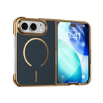 Kevlar Texture Magnetic Integrated Film Phone Case, For iPhone Duo