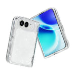 Shockproof Terminator Glitter Powder Phone Case, For iPhone Duo