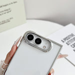 6D Electroplating PC Shockproof Phone Case, For iPhone Duo