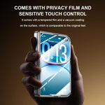 Integrated Shell And Flim Electroplating Transparent Shockproof Magnetic Phone Case, For iPhone Duo