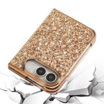 Glitter Powder Shockproof TPU Phone Case, For iPhone Duo