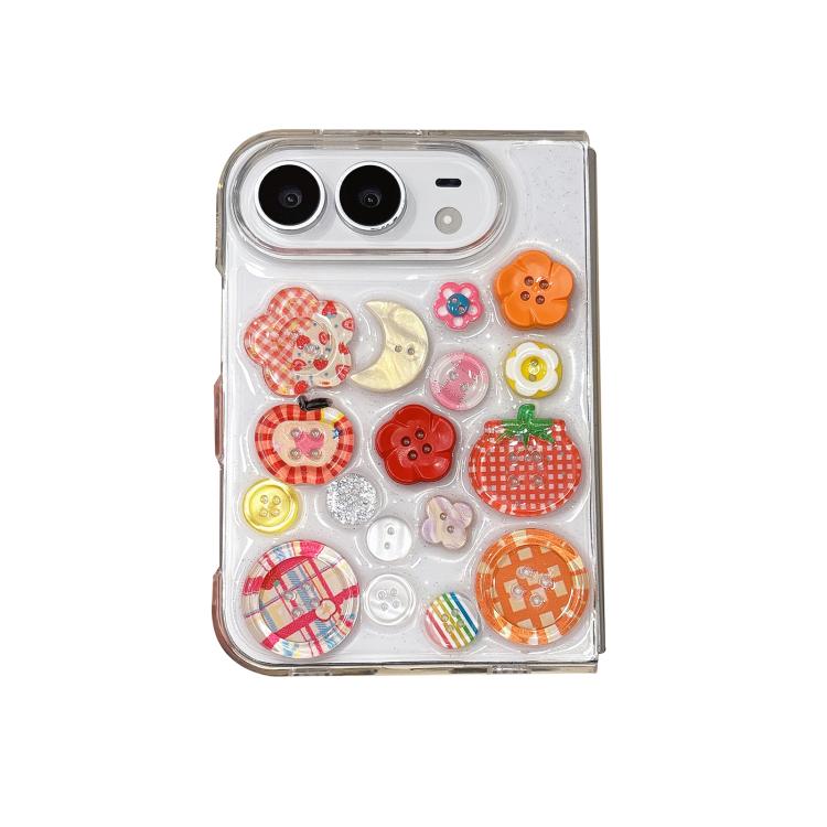 Epoxy Acrylic PC Folding Phone Case, For iPhone Duo