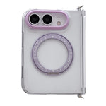 Side Buckle Hinge Rotating Holder Magnetic Phone Case, For iPhone Duo