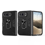 Shockproof Metal Ring Holder Phone Case, For iPhone Duo