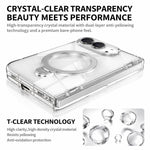 Integrated Phantom Armor Hinge 360 Rotating Holder Magnetic Phone Case, For iPhone Duo