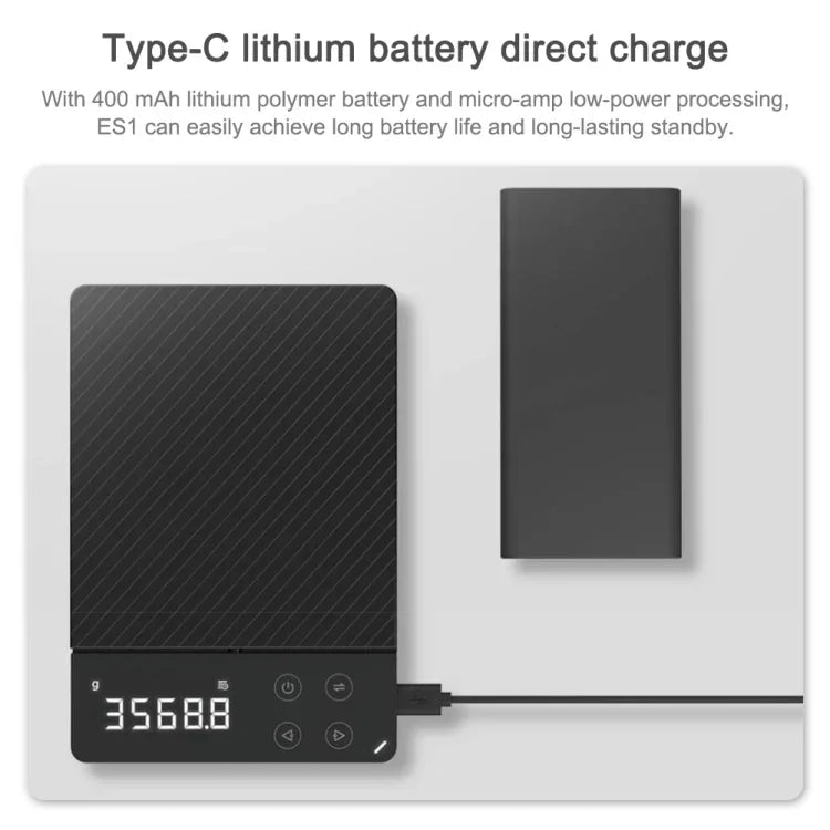 ميزان إلكتروني عالي الدقة للمطبخ بشاشة LCD من Xiaomi Youpin DUKA ES1، 8 كجم أصلي