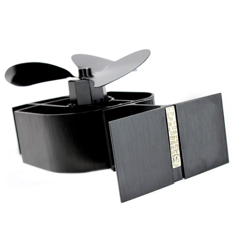YL401 3-Blade High Temperature Metal Heat Powered Fireplace Stove Fan, YL401 (Black), YL401 (Bronze), YL401 (Gold), YL401 (Silver), YL401 (White)