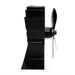 YL602 5-Blade High Temperature Metal Heat Powered Fireplace Stove Fan, YL602 (Black), YL602 (Bronze), YL602 (Grey), YL602 (Gold), YL602 (Rose Red), YL602 (Silver)