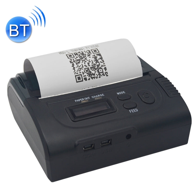 طابعة إيصالات حرارية محمولة بتقنية البلوتوث POS-8002LD، POS-8002LD