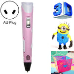 Hand-held 3D Printing Pen, AU Plug, AU Plug