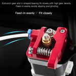 عدة طارد Bowden حمراء معدنية كاملة لطابعة Ender-3 / Ender-3 Pro / Ender-3 V2 / CR-10 Pro V2 ثلاثية الأبعاد من Creality