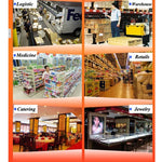 طابعة إيصالات حرارية خطية بلوتوث POS-5802 (أسود)، POS-5802