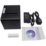 طابعة إيصالات حرارية مقاومة للماء والزيت POS-8330 (أسود)، POS-8330