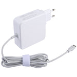 محول طاقة USB-C / Type-C بقوة 87 واط مع كابل شحن بطول 1.8 متر، قابس أوروبي
