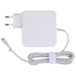 محول طاقة USB-C / Type-C بقوة 87 واط مع كابل شحن بطول 1.8 متر، قابس أوروبي