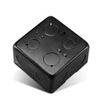 صندوق قاع قابس أرضي 86mm مقاوم للماء بخمسة ثقوب مع سماكة، صندوق كاسيت كابل منزلي مع الأرضية