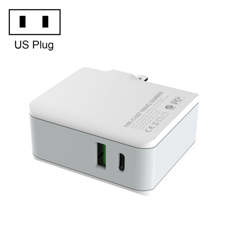 شاحن سفر سريع قابل للطي LDNIO A4403C بقوة 30 واط PD + التعرف التلقائي مع كابل 8 بن بطول 1 متر، قابس أسترالي، مع كابل 8 بن، 30 واط مع كابل 8 بن