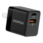 شاحن طاقة سريع MOMAX UM36 PD 20W USB-C / Type-C + USB، قابس CN، UM36