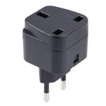 Portable UK to EU Plug Socket Power Adapter, UK to EU 10A