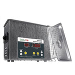 منظف بالموجات فوق الصوتية BAKU BK-2000 بقوة 120W وسعة 3.36L مع شاشة LCD وسلة، AC 220V، قابس EU، BK-2000 120W 3.36L 220V