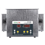 منظف بالموجات فوق الصوتية BAKU BK-2000 بقوة 120W وسعة 3.36L مع شاشة LCD وسلة، AC 220V، قابس EU، BK-2000 120W 3.36L 220V