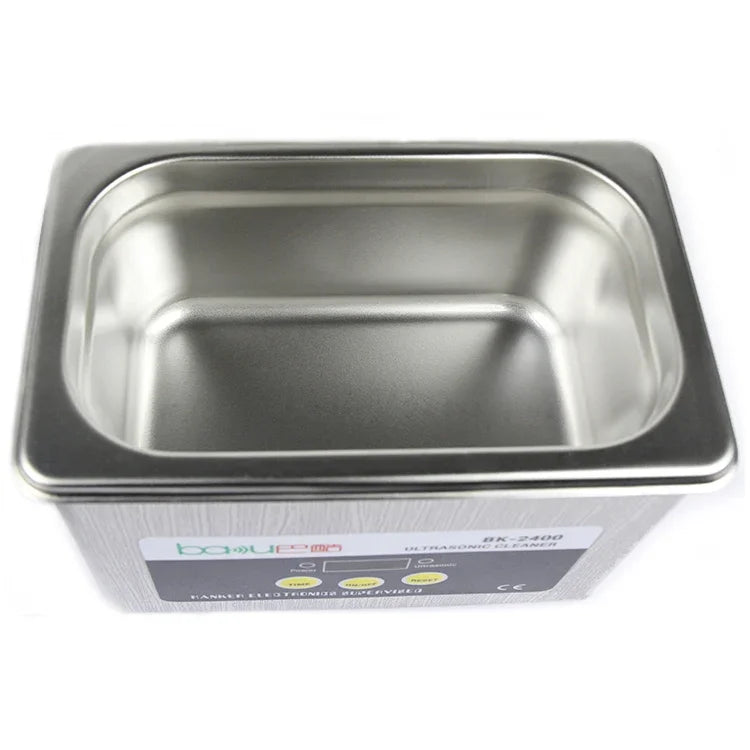 منظف بالموجات فوق الصوتية BAKU BK-2400 بقوة 35W وسعة 0.8L مع شاشة LCD، AC 220V، BK-2400 35W 0.8L 220V