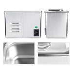 منظف بالموجات فوق الصوتية BAKU BK-2400 بقوة 35W وسعة 0.8L مع شاشة LCD، AC 220V، BK-2400 35W 0.8L 220V
