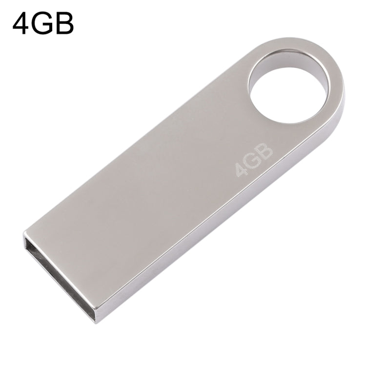 قرص فلاش USB 2.0 معدني بسعة 4 جيجابايت، 4 جيجابايت