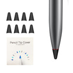 8 قطع أغطية رأس قلم M مقاومة للانزلاق وكتم الصوت ومقاومة للتآكل لـ M-pencil Lite