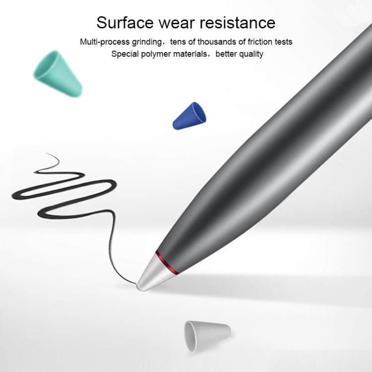 8 قطع أغطية رأس قلم M مقاومة للانزلاق وكتم الصوت ومقاومة للتآكل لـ M-pencil Lite