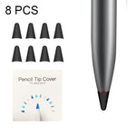 8 قطع أغطية رأس قلم M مقاومة للانزلاق وكتم الصوت ومقاومة للتآكل لـ M-pencil Lite