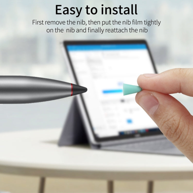 8 قطع أغطية رأس قلم M مقاومة للانزلاق وكتم الصوت ومقاومة للتآكل لـ M-pencil Lite