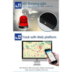 RF-V34 تعقب الماشية والأغنام والأبقار مقاوم للماء IP67 بالطاقة الشمسية مع تتبع GPS وGSM وWiFi بدون لوحة سفلية ثابتة، يدعم مراقبة الصوت وإنذار إزالة الجهاز وSOS، تتبع GPS وWiFi