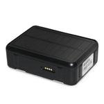 RF-V34 تعقب الماشية والأغنام والأبقار مقاوم للماء IP67 بالطاقة الشمسية مع تتبع GPS وGSM وWiFi بدون لوحة سفلية ثابتة، يدعم مراقبة الصوت وإنذار إزالة الجهاز وSOS، تتبع GPS وWiFi