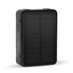 RF-V34 تعقب الماشية والأغنام والأبقار مقاوم للماء IP67 بالطاقة الشمسية مع تتبع GPS وGSM وWiFi بدون لوحة سفلية ثابتة، يدعم مراقبة الصوت وإنذار إزالة الجهاز وSOS، تتبع GPS وWiFi
