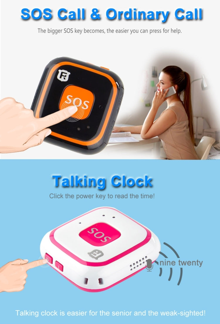 جهاز تعقب REACHFAR V28 على شكل عقدة GSM صغير مع LBS وWiFi وAGPS وجهاز اتصال SOS، RF-V28