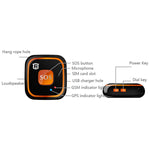 جهاز تعقب REACHFAR V28 على شكل عقدة GSM صغير مع LBS وWiFi وAGPS وجهاز اتصال SOS، RF-V28