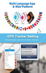 جهاز تعقب V28 على شكل عقدة GSM صغير مع LBS وWiFi وAGPS وجهاز اتصال SOS، V28